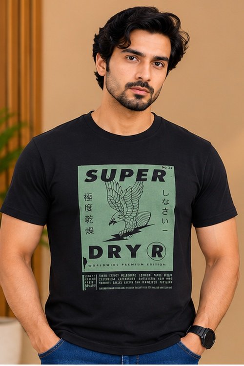 Superdry Black Eagle Graphic T-Shirt