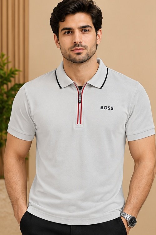 Boss Lycra Polo T-Shirt