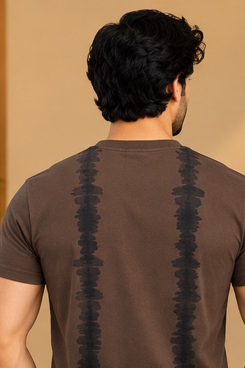 Superdry Brown Graphic Pocket T-Shirt - Image 3