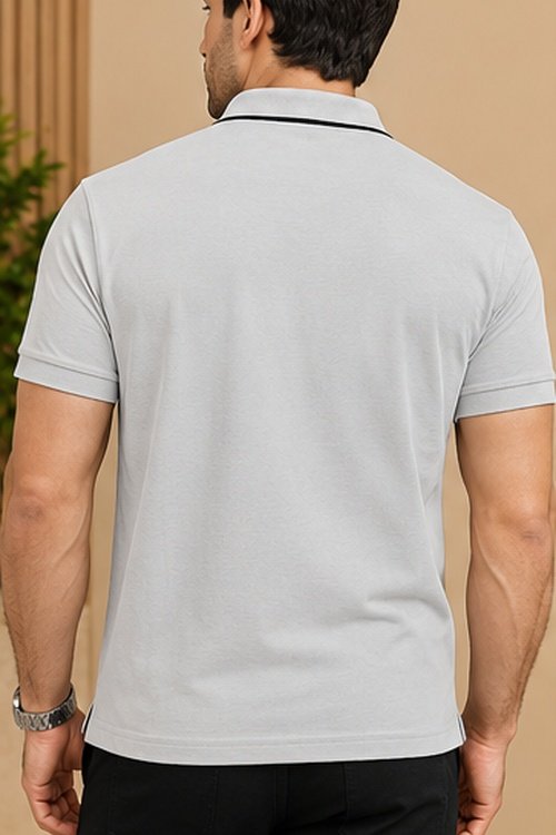 Boss Lycra Polo T-Shirt - Image 3